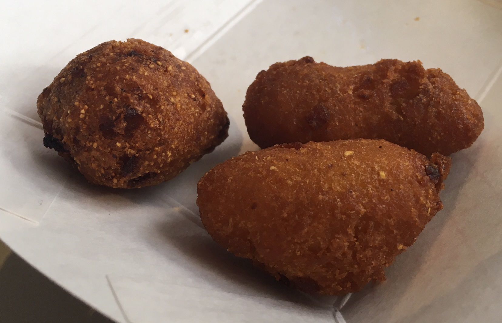crab daddy hush puppies